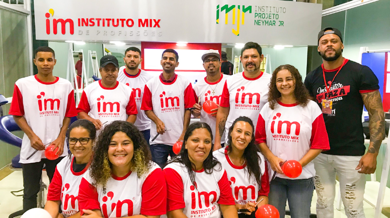 Iniciam as aulas de novas turmas do IM em parceria com Instituto Neymar JR