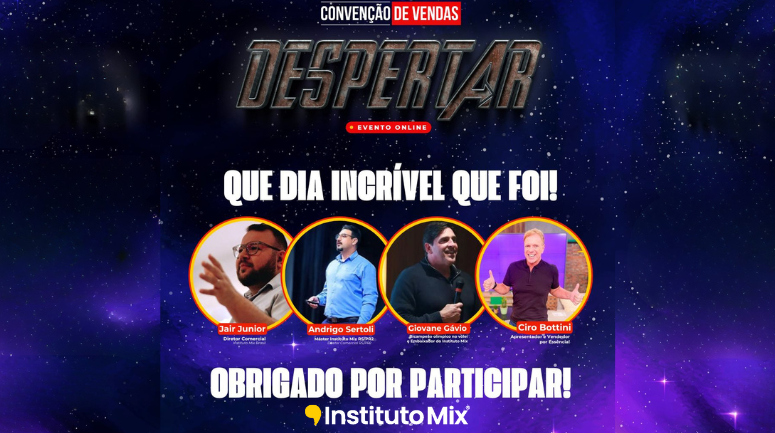 DESPERTAR: Convenção de Vendas Com Ciro Bottini e Giovane Gávio